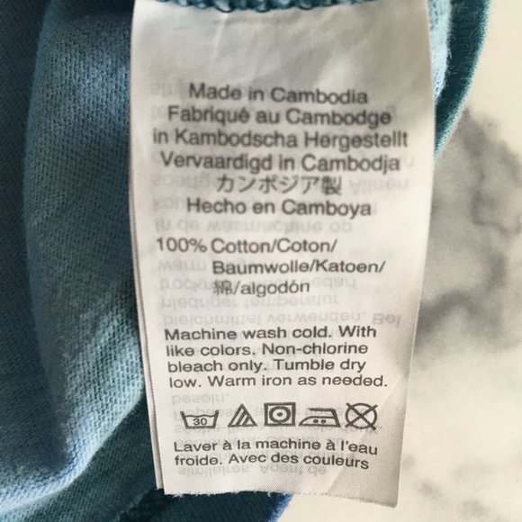 J Crew Crewcuts Everyday Boys Camo Ringer T-Shirt, 100% cotton, Size 6-7 - Picture 5 of 5